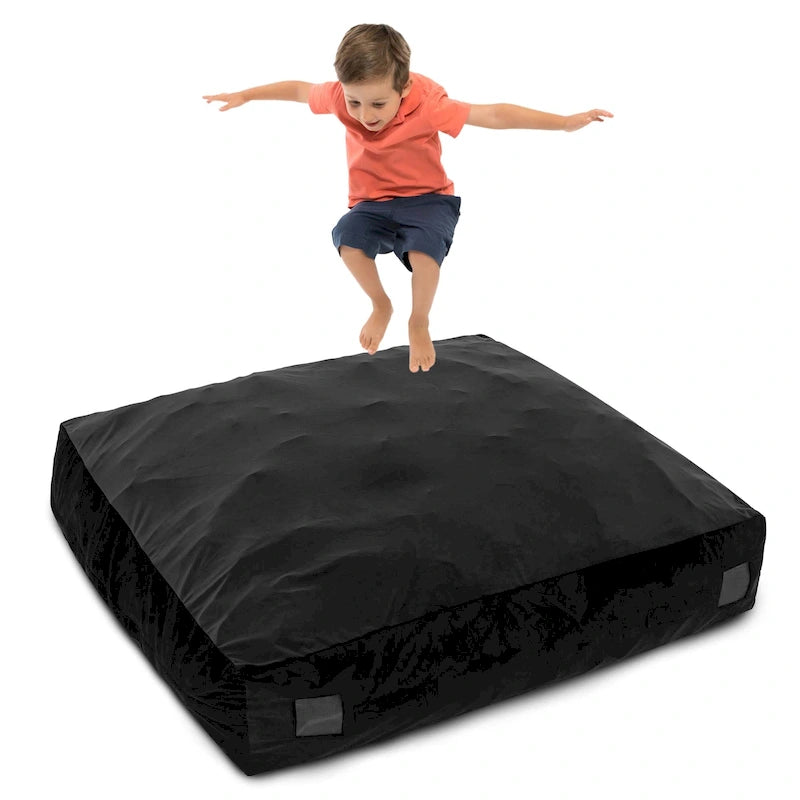 Tappeto sensoriale 145 x 145 cm con imbottitura in schiuma e rivestimento lavabile