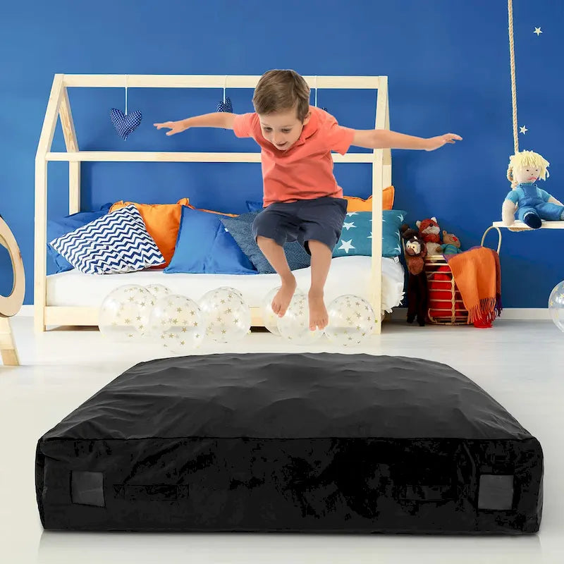 Tappeto sensoriale 145 x 145 cm con imbottitura in schiuma e rivestimento lavabile