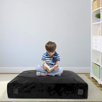 Tappeto sensoriale 145 x 145 cm con imbottitura in schiuma e rivestimento lavabile