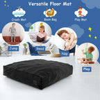 Tappeto sensoriale 145 x 145 cm con imbottitura in schiuma e rivestimento lavabile