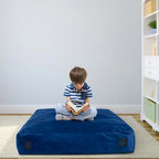Tappeto sensoriale 145 x 145 cm con imbottitura in schiuma e rivestimento lavabile