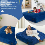 Tappeto sensoriale 145 x 145 cm con imbottitura in schiuma e rivestimento lavabile