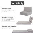 Sedia Pieghevole Convertibile Divano Letto Trasformabile