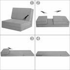Sedia Pieghevole Convertibile Divano Letto Trasformabile
