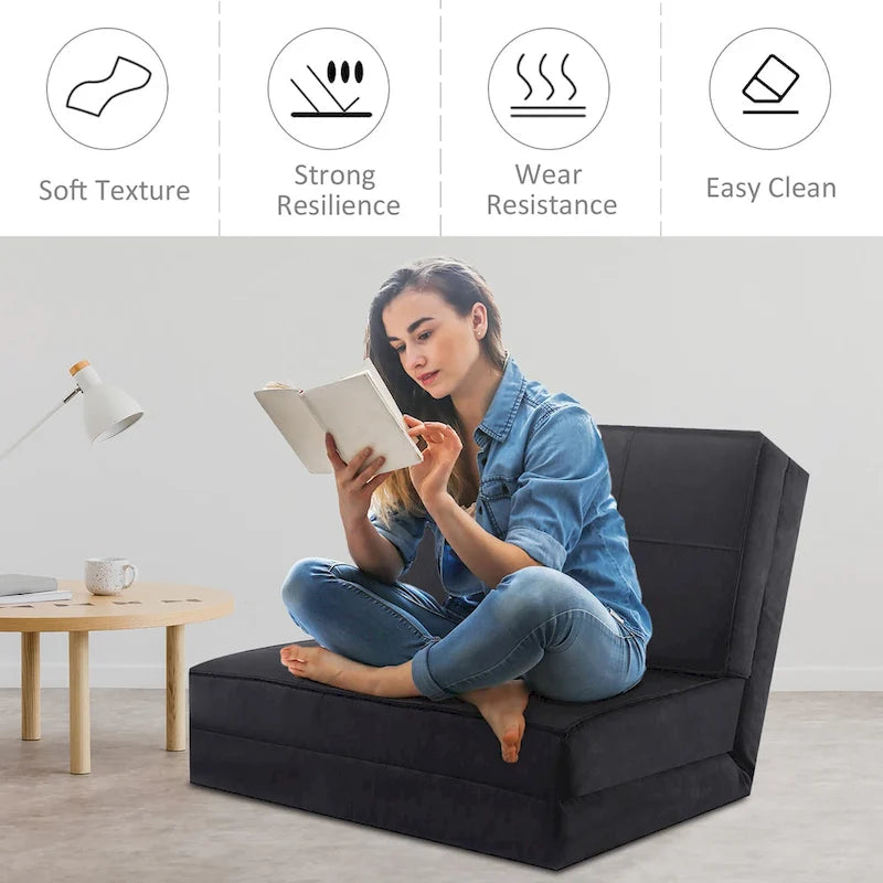 Sedia Pieghevole Convertibile Divano Letto Trasformabile