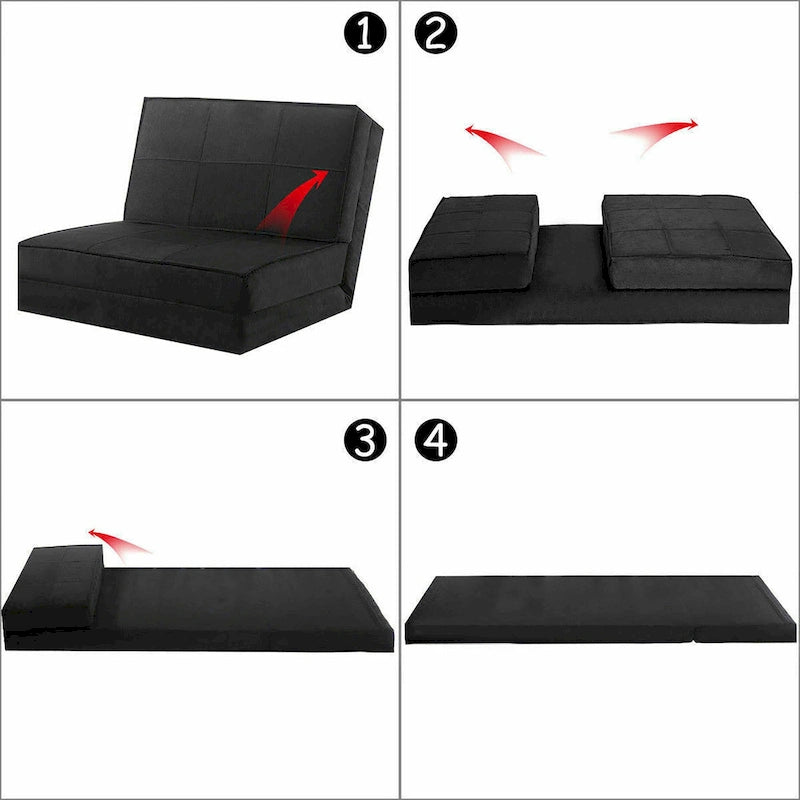 Sedia Pieghevole Convertibile Divano Letto Trasformabile