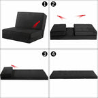 Sedia Pieghevole Convertibile Divano Letto Trasformabile