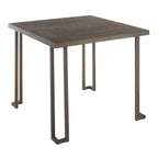 Carbon Loft Arturio Industrial Wood & Metal Dinette Table