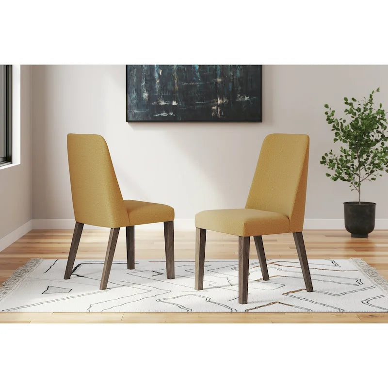 Sedia imbottita da pranzo (Set da 2)