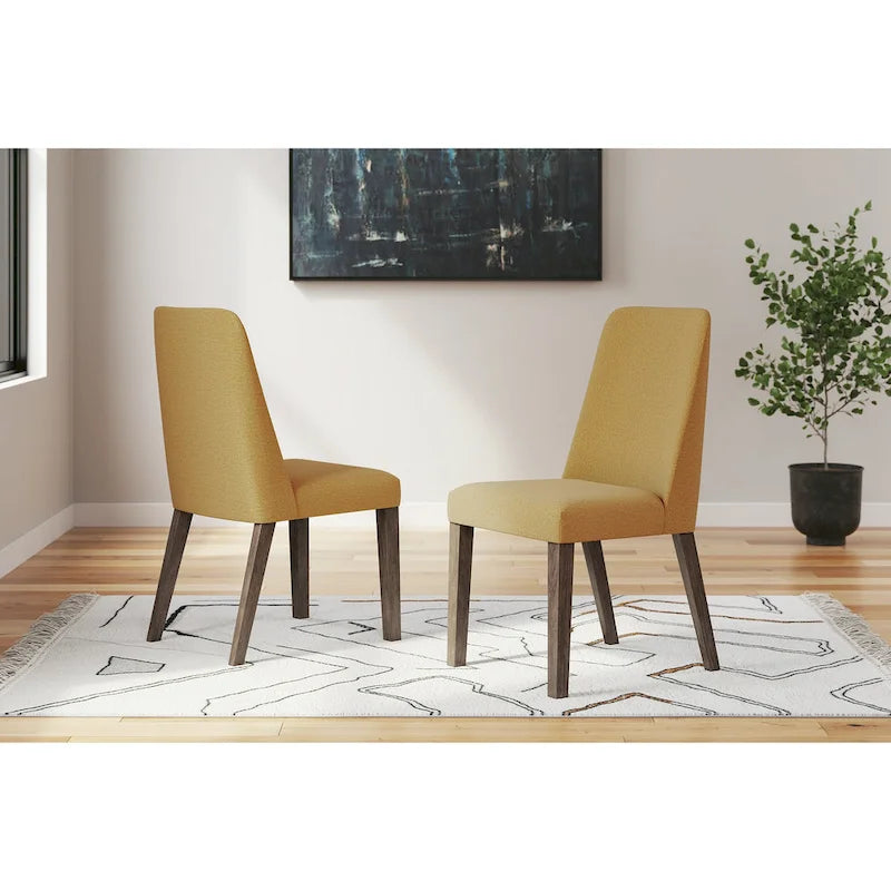 Sedia imbottita da pranzo (Set da 2)
