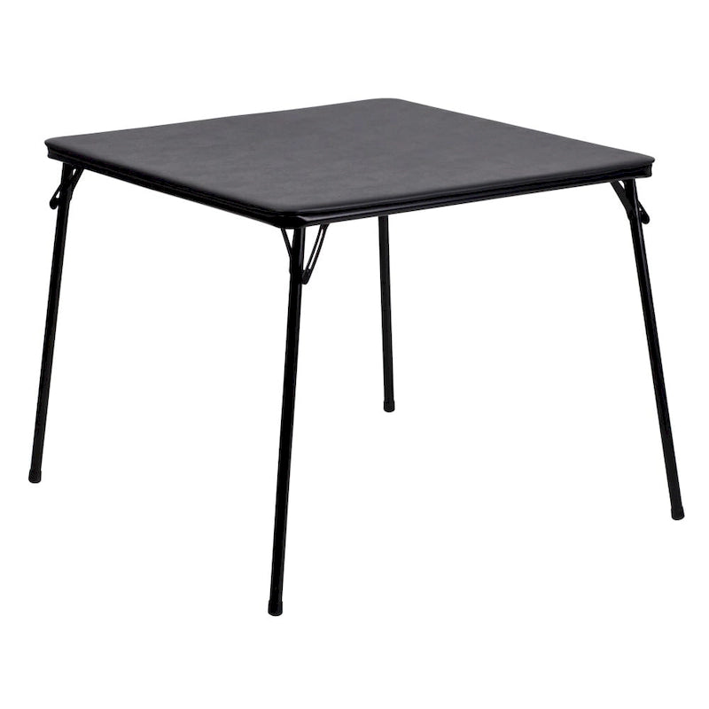 Tavolo pieghevole con piano in vinile