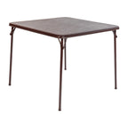 Tavolo pieghevole con piano in vinile