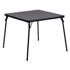 Tavolo pieghevole con piano in vinile