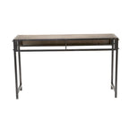 Consolle in metallo color bronzo