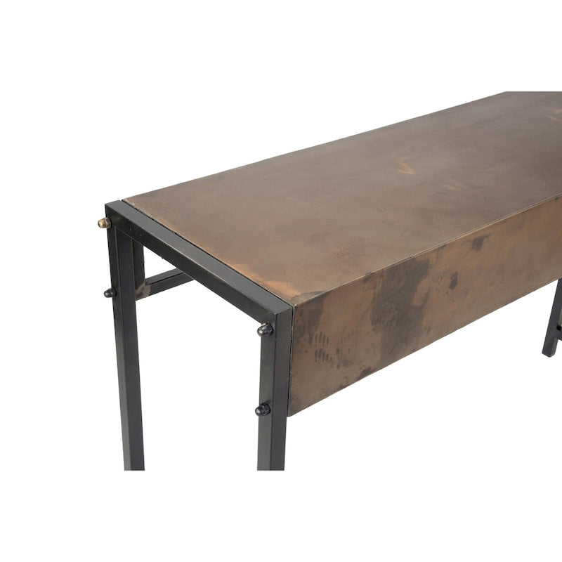 Consolle in metallo color bronzo