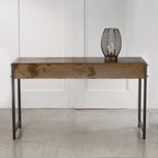 Consolle in metallo color bronzo