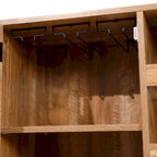 Sideboard and Bar Cabinet with Open and Closed Storage