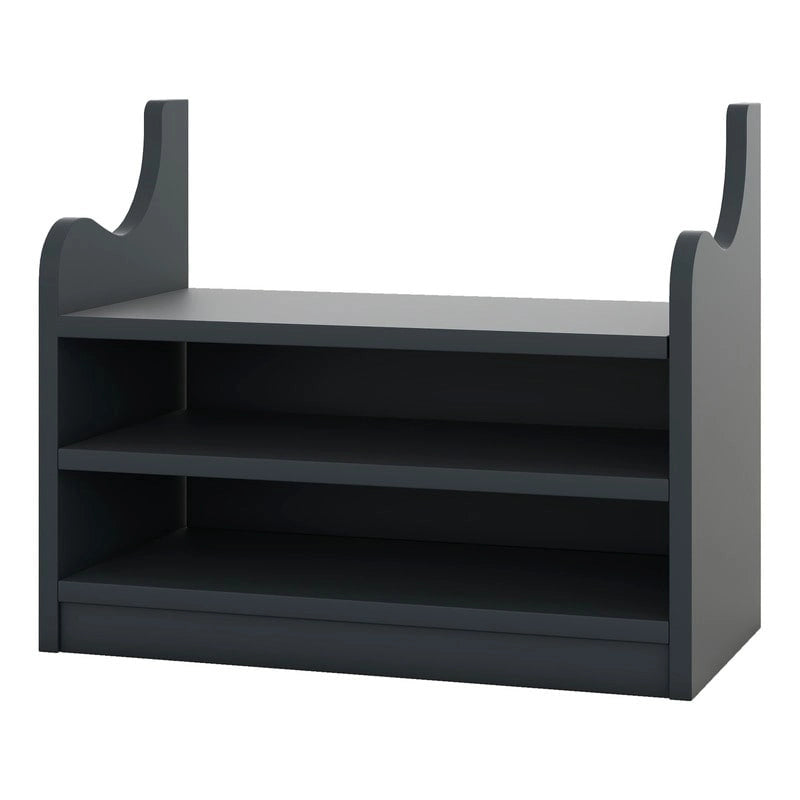 Mobile appendiabiti 4-in-1 staccabile con armadietti, cassetti, ganci e panca portascarpe