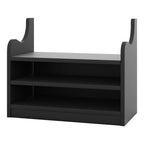 Mobile appendiabiti 4-in-1 staccabile con armadietti, cassetti, ganci e panca portascarpe