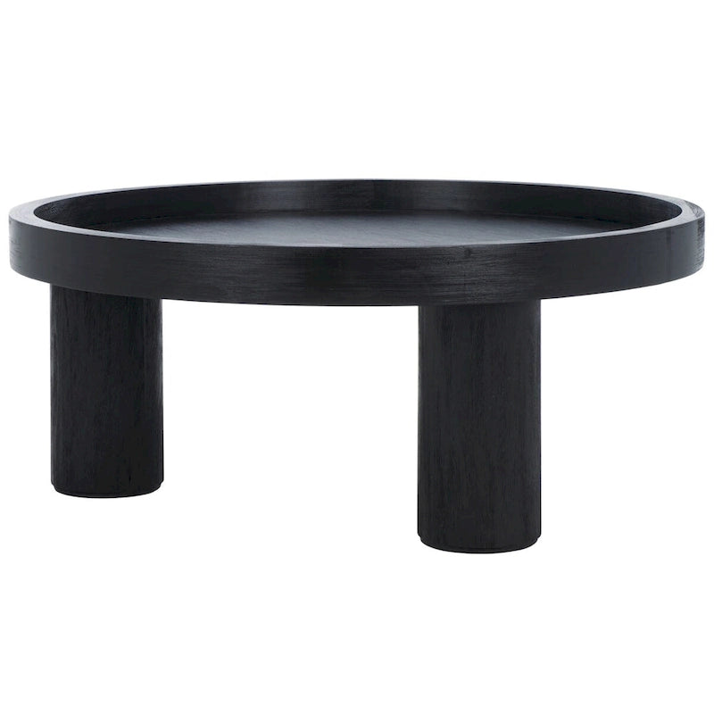 Tavolino rotondo a 3 gambe, 91,4 cm L x 91,4 cm P x 38,1 cm H