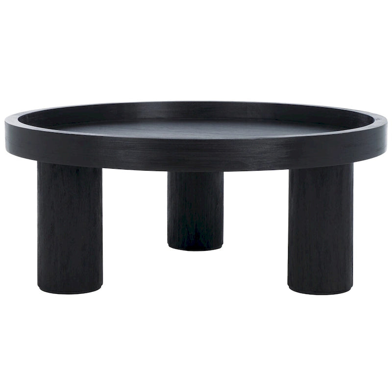 Tavolino rotondo a 3 gambe, 91,4 cm L x 91,4 cm P x 38,1 cm H