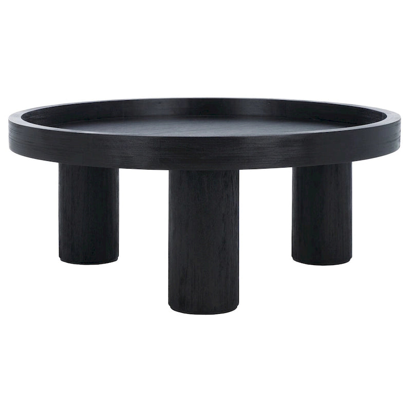 Tavolino rotondo a 3 gambe, 91,4 cm L x 91,4 cm P x 38,1 cm H