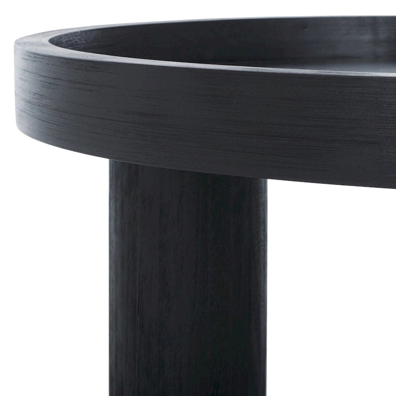 Tavolino rotondo a 3 gambe, 91,4 cm L x 91,4 cm P x 38,1 cm H