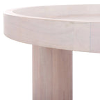 Tavolino rotondo a 3 gambe, 91,4 cm L x 91,4 cm P x 38,1 cm H
